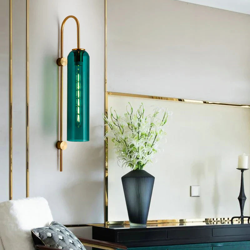 Nordic Light Luxury Glass Wall Light