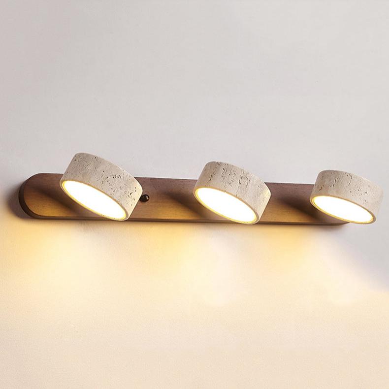 Travertine LED Mirror Wall Light