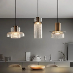 Retro Cracked Glass Pendant Light