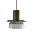 Retro Cracked Glass Pendant Light