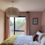 Nordic Creamy Fabric Shade Ainara Pendant Light