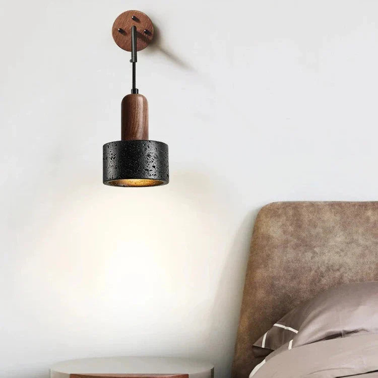 Black Stone LED Pendant Light
