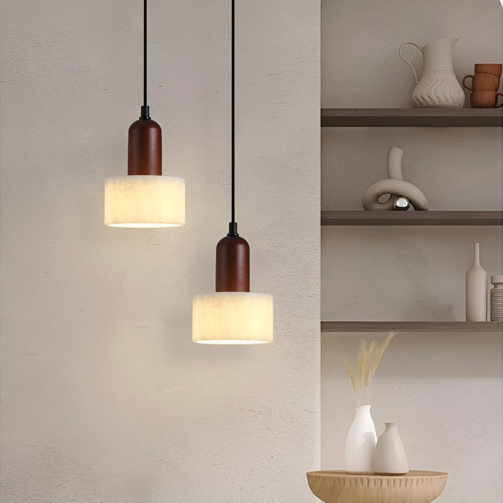 Nordic Modern Alabaster Marble Pendant Light