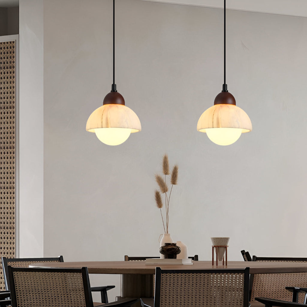Nordic Modern Alabaster Marble Pendant Light