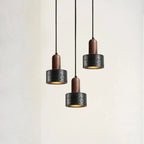 Black Stone LED Pendant Light