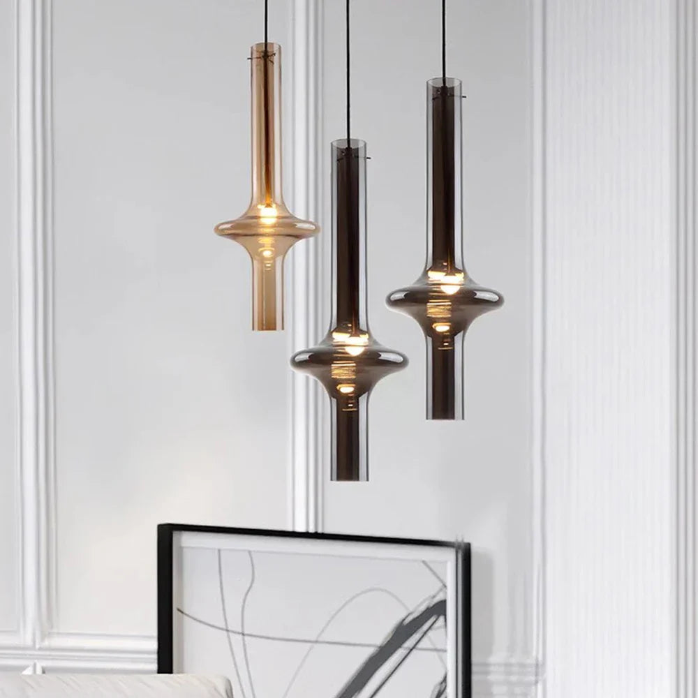 Nordic Glass Penta Wonder Pendant Light