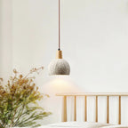 Round Cement Pendant Light