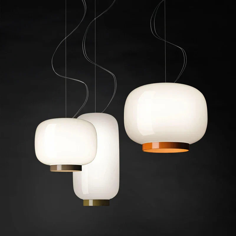 Chouchin Suspension Modern LED Glass Pendant Lamp