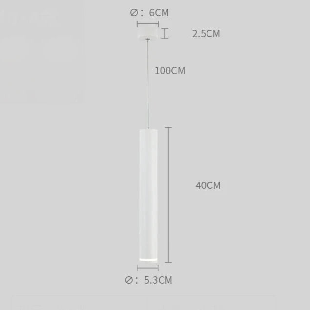 Sleek LED Pendant Light