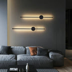 Modern Black Aluminum Wall Light