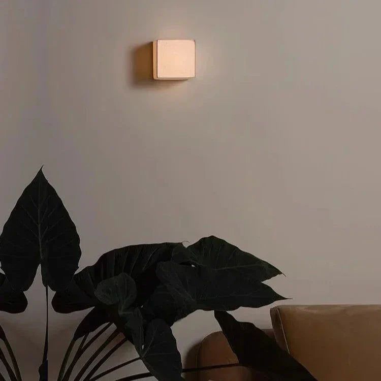 Tracy Japandi Fabric Shade Wall Light