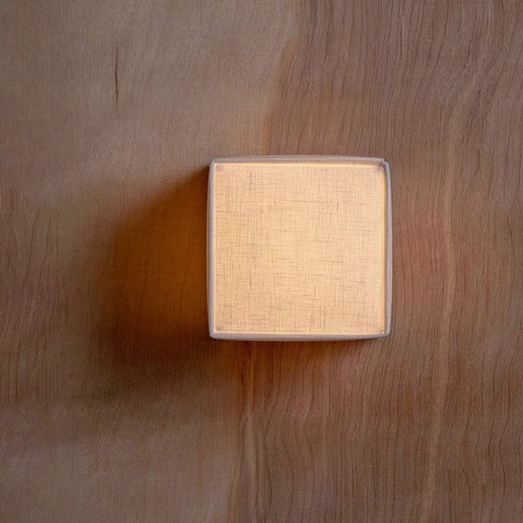 Tracy Japandi Fabric Shade Wall Light
