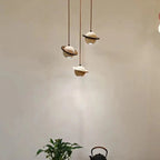 Travertine Planet Pendant Light