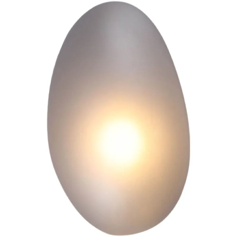 Stained Cobblestone Shape Glass Wall Light