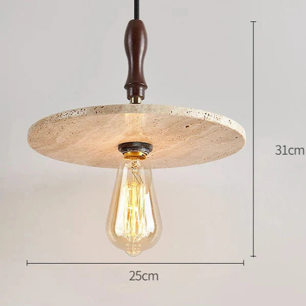 Medieval Travertine Chandelier