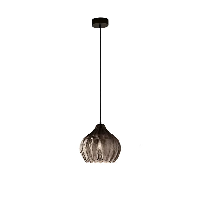 Nordic Style Wavy Glass Pendant Ceiling Light