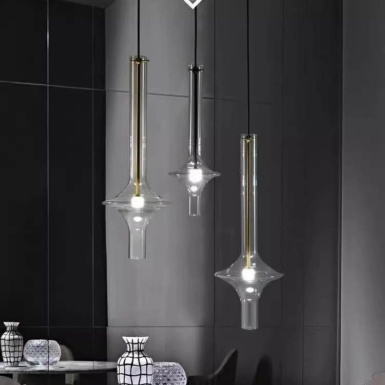 Nordic Glass Penta Wonder Pendant Light