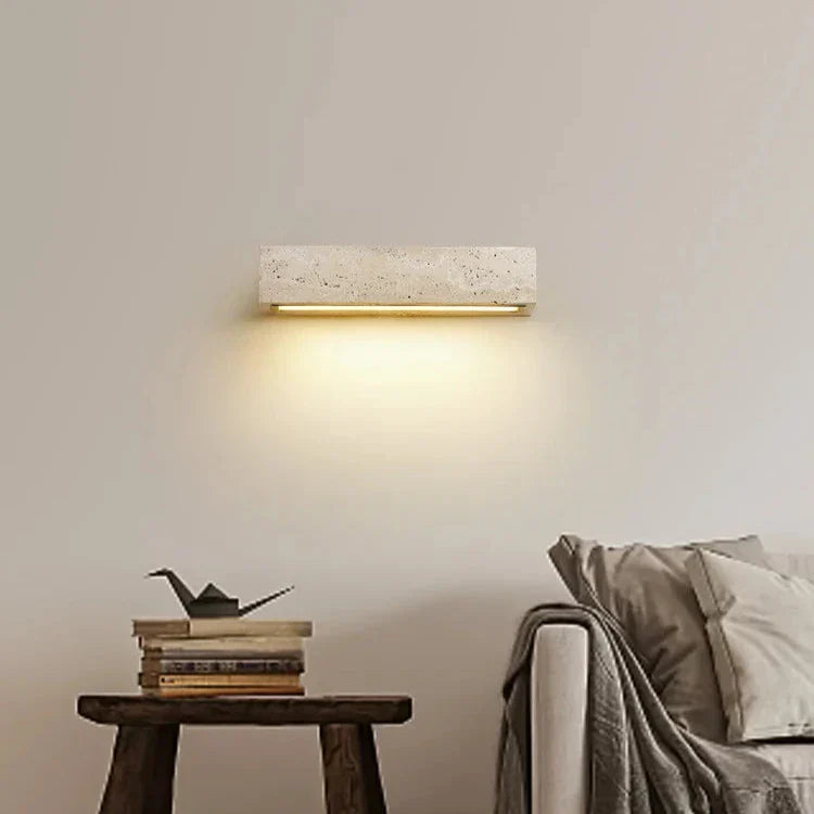 Travertine Outdoor Waterproof LED Wall Light