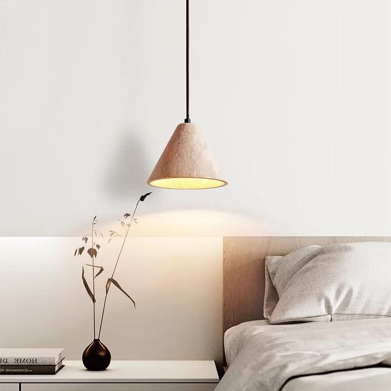 Travertine Modern LED Chandelier Pendant Light