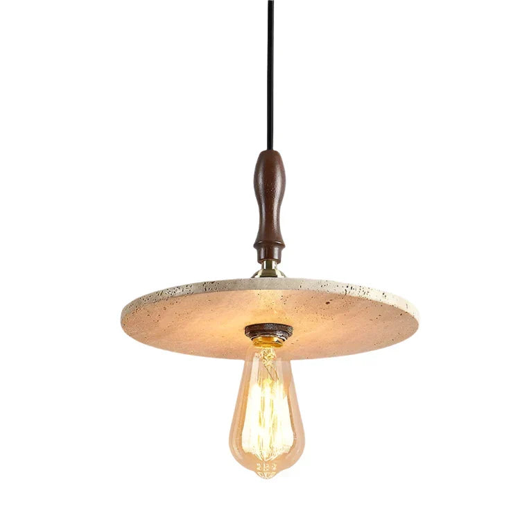 Medieval Travertine Chandelier