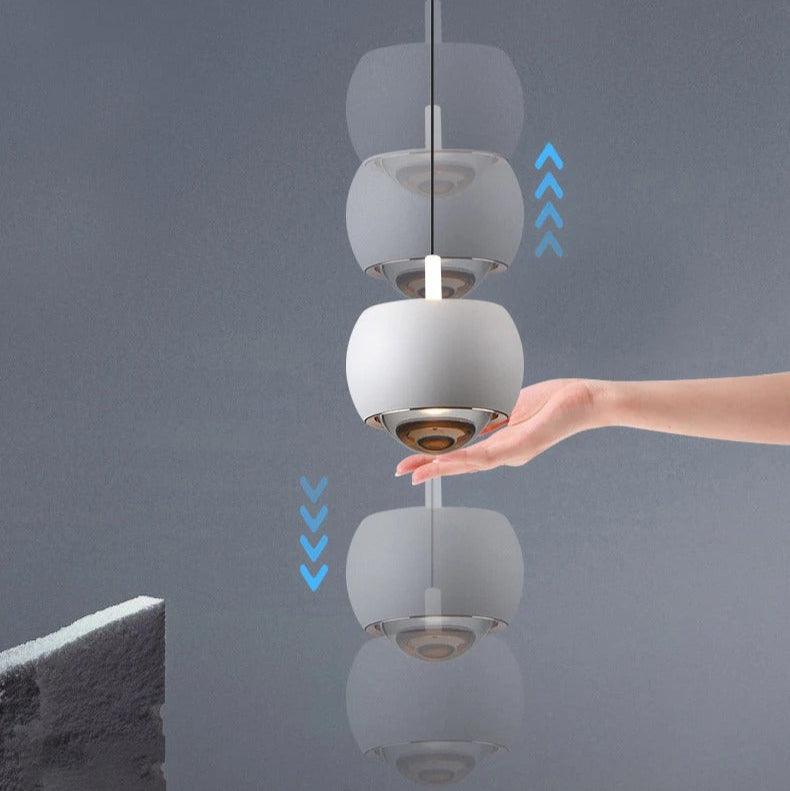 Modern Aluminum Light Ball LED Pendant Light