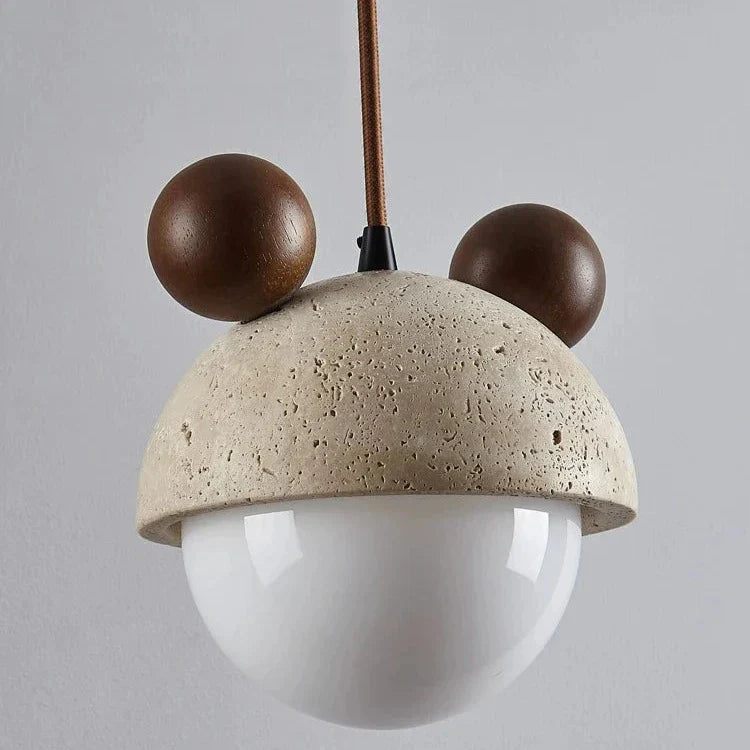 Travertine Micky Pendant Light