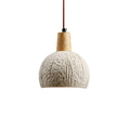 Round Cement Pendant Light