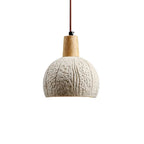 Round Cement Pendant Light