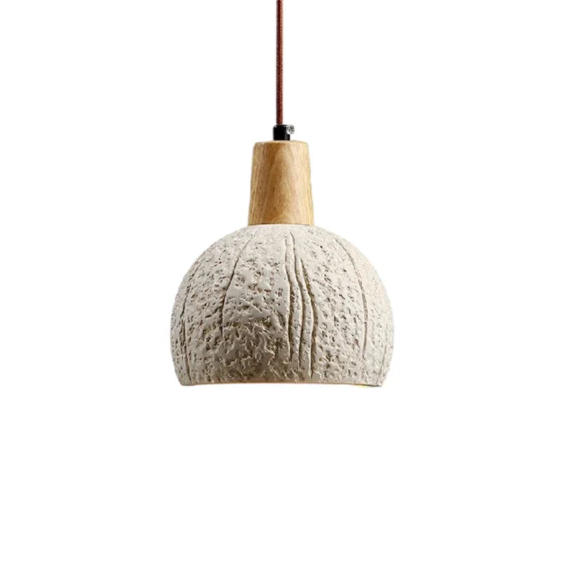 Round Cement Pendant Light