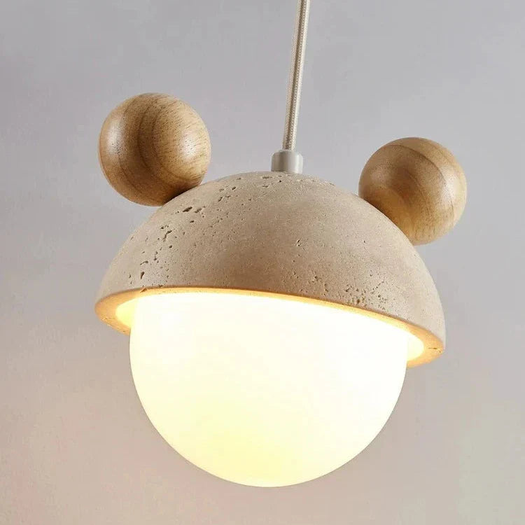 Travertine Micky Pendant Light