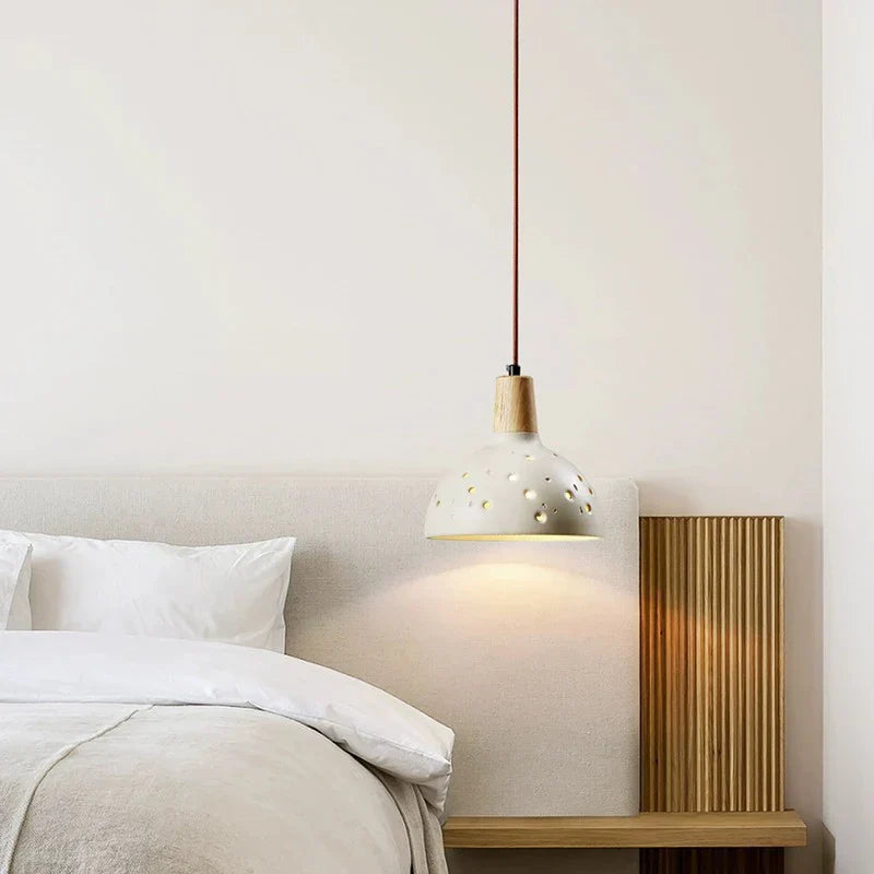 Round Cement Pendant Light