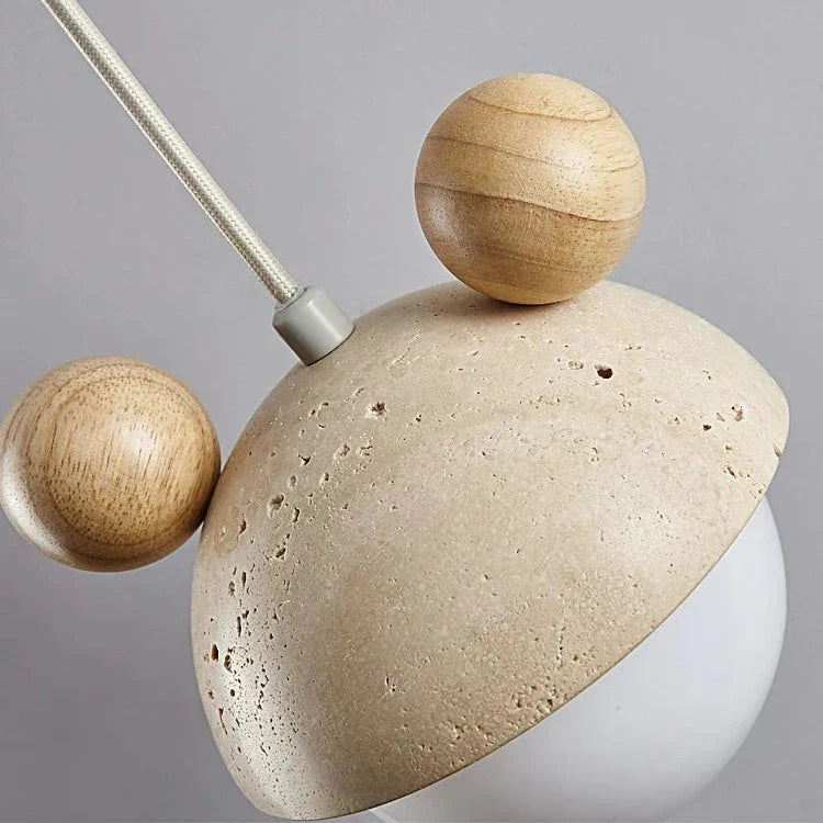 Travertine Micky Pendant Light
