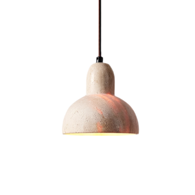 Travertine Natural Style Pendant Light
