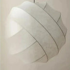 Wabi Sabi Silk Ball Japandi Pendant Light