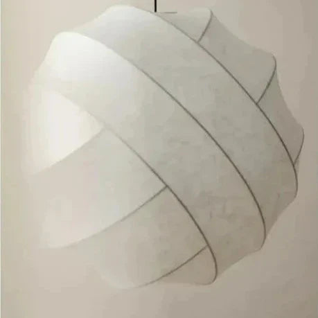 Wabi Sabi Silk Ball Japandi Pendant Light