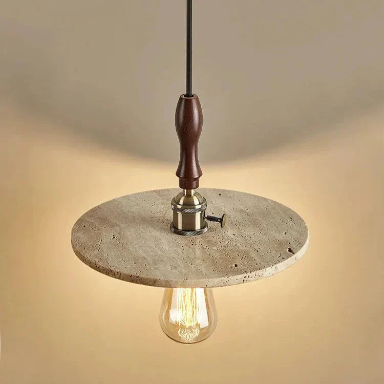 Medieval Travertine Chandelier