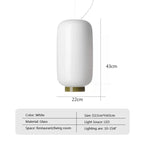 Chouchin Suspension Modern LED Glass Pendant Lamp