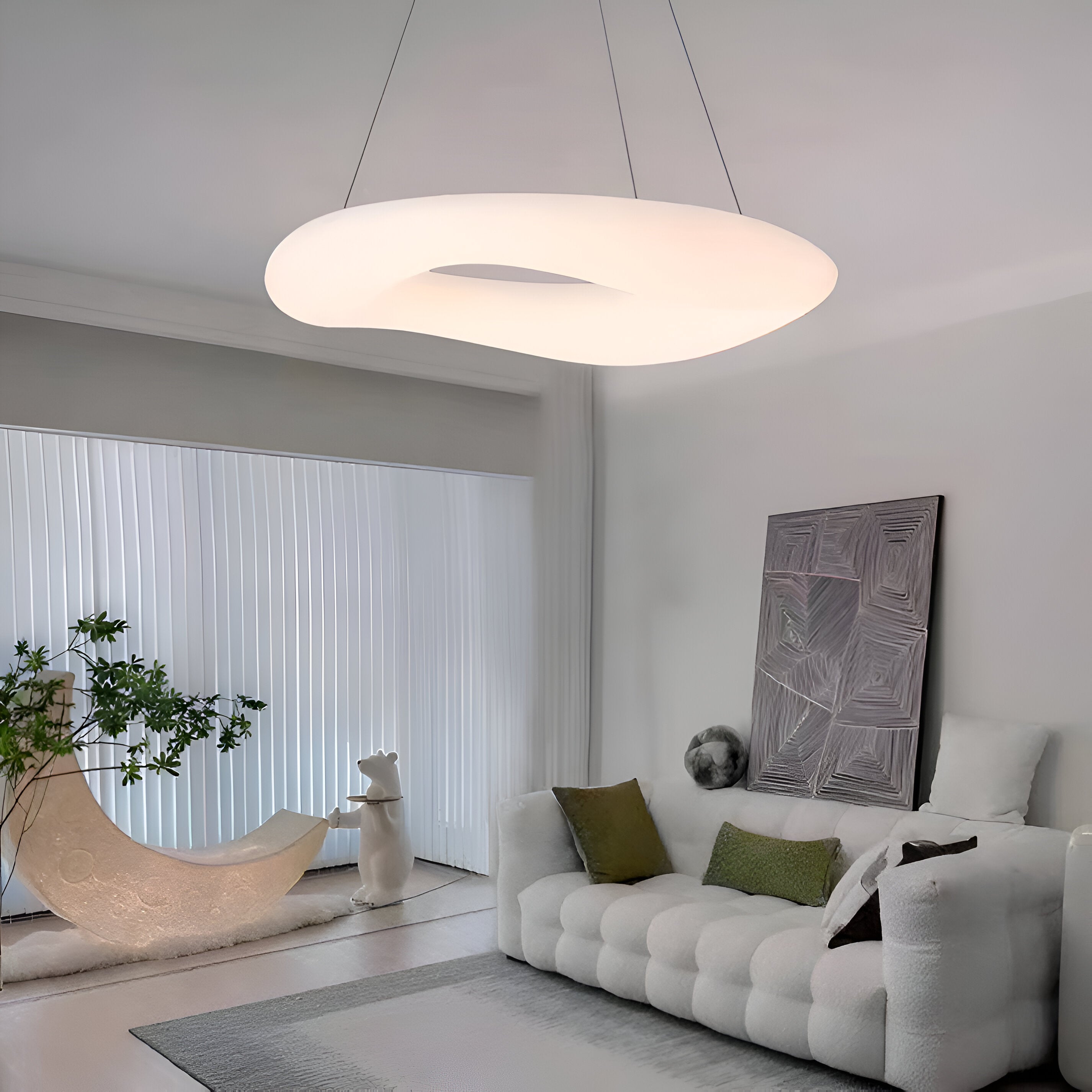 Nordic Oval Shape Stylish Pendant Light