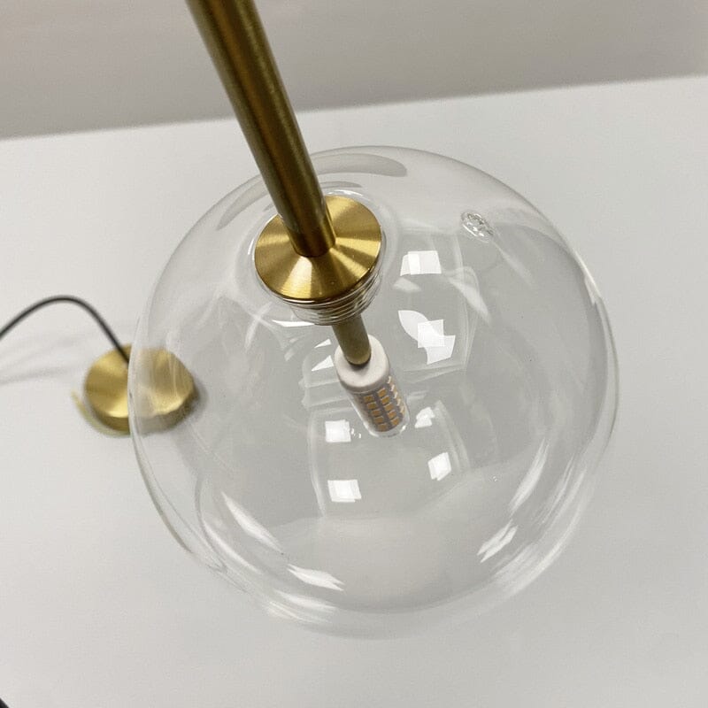Scandinavian Glass Ball Pendant Light