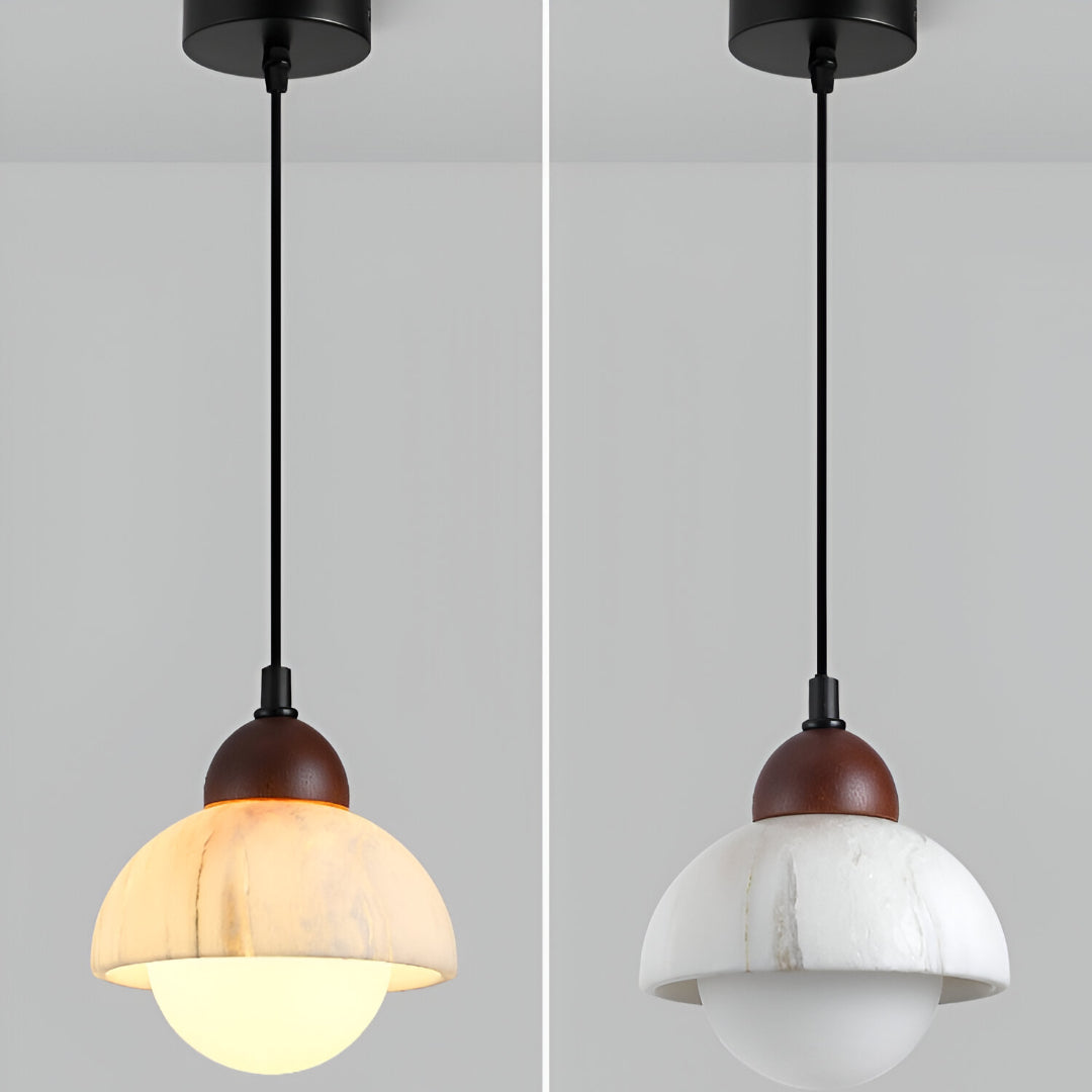 Nordic Modern Alabaster Marble Pendant Light