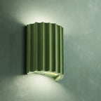 Nordic Resin Clarity Minimalist Wall Light