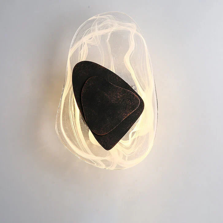 Water Ripple Sculptural Wall Light
