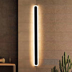 Edge Minimalist Metal Oval IP65 WaterProof Outdoor Wall Light