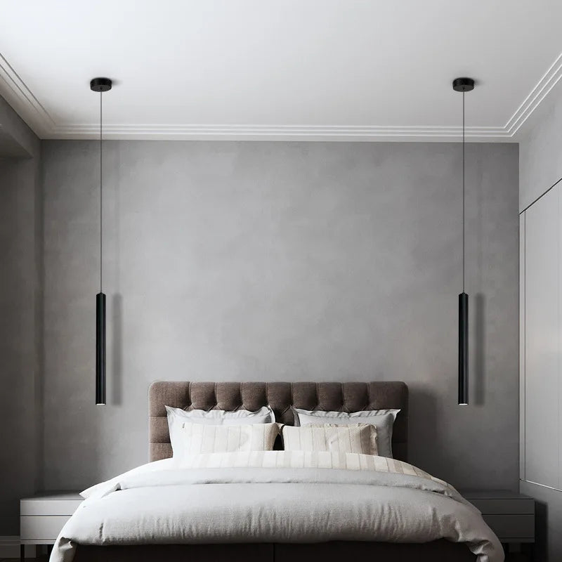 Astra Modern Black Aluminum Pendant Light