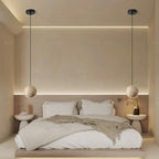 Travertine Lunar Chandelier