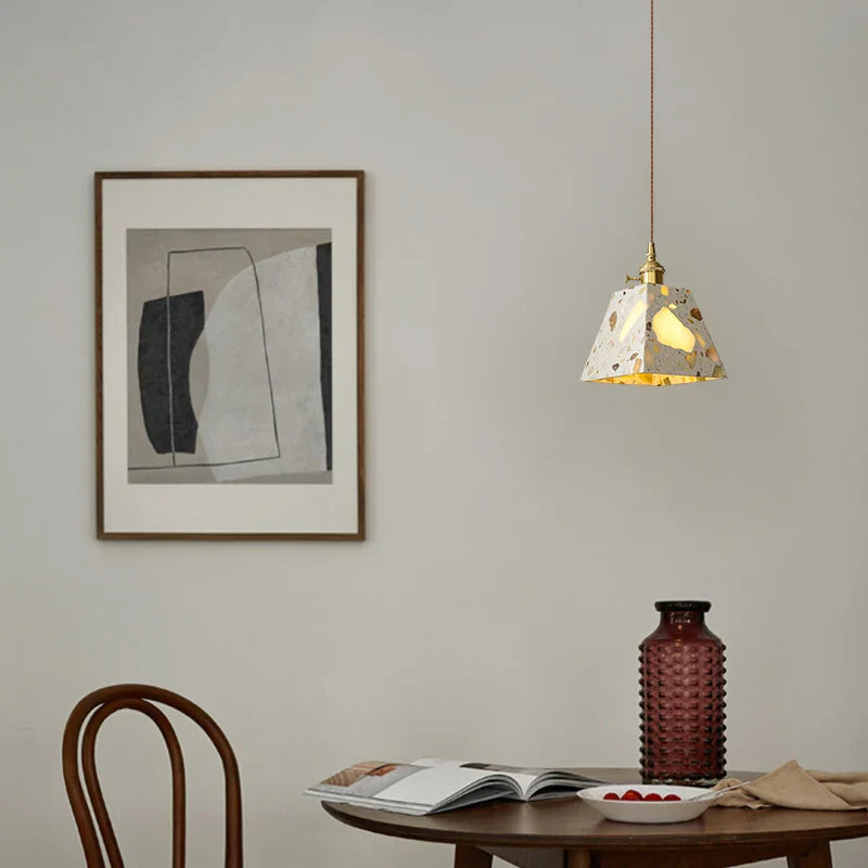 Terrazzo Marble LED Pendant Light