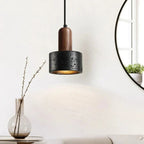 Black Stone LED Pendant Light