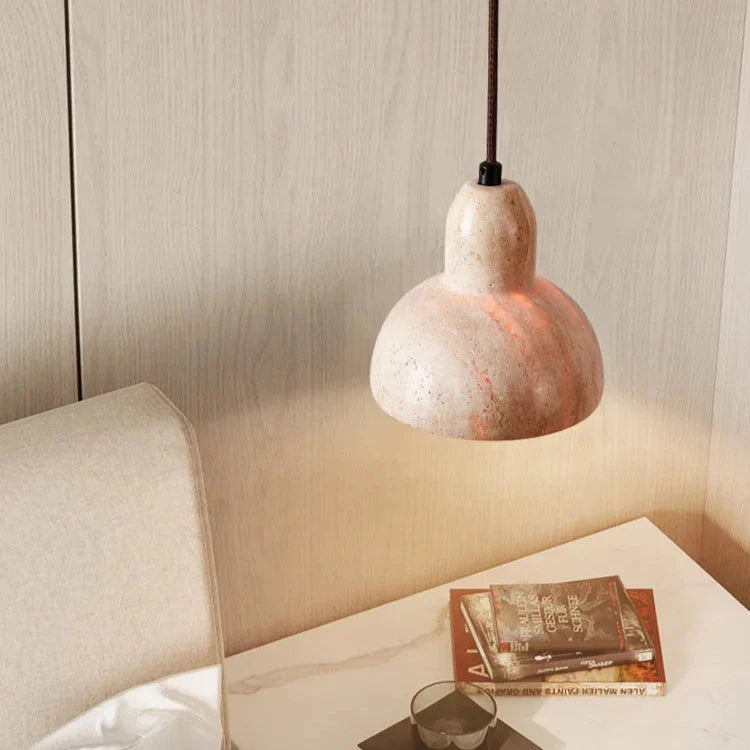 Travertine Natural Style Pendant Light