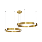 Circular Style Nordic Fused Aluminum Pendant Light