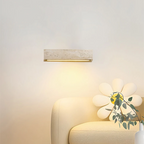 Modern Creative Yellow Travertine Stone Wall Light